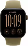 APPLE WATCH SERIES 12 GPS + CELLULAR 42MM MÖRKBRONZ ALUMINIUMHUS MED OLIVGRÖN SPORTBAND - S/M - Smartklockor & Träningsklockor - 195951231181 - 7