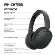 SONY WH-CH730 TRÅDLÖSA BRUSREDUCERANDE HÖRLURAR SVART - Brusreducerande hörlurar - 4548736179721 - 9