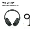 SONY WH-CH730 TRÅDLÖSA BRUSREDUCERANDE HÖRLURAR SVART - Brusreducerande hörlurar - 4548736179721 - 10
