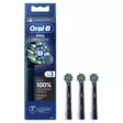 ORAL-B CROSSACTION VAIHTOHARJA CLEANMAXIMISER -TEKNIIKALLA 3KPL MUSTA - Vaihtoharjat - 8006540893531 - 1