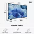 SAMSUNG TQ55Q8FAAU 55" 4K QLED-TV - 51-60 tuumaiset televisiot - 8806097112211 - 4