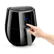 BLACK+DECKER BXAF3500E AIR FRYER CONTROL 3.5L MUSTA - Airfryer, friteeraus ja kypsennys - 8432406730021 - 4