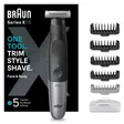 BRAUN XT5100 SERIES X HYBRIDITRIMMERI KASVOILLE JA VARTALOLLE - Partatrimmerit - 7500435206341 - 1