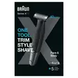 BRAUN XT5100 SERIES X HYBRIDITRIMMERI KASVOILLE JA VARTALOLLE - Partatrimmerit - 7500435206341 - 7