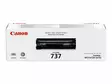 CANON CRG-737 LASERVÄRIKASETTI MUSTA - Musteet, paperit ja väripatruunat - 4549292014501 - 1