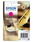 EPSON 16 INK CARTRIDGE MAGENTA - Musteet, paperit ja väripatruunat - 8715946624921 - 2