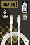 GRATEQ PRO USB-C - USB-C 240W USB 3.2 KAAPELI 1.5M - Kaapelit ja laturit - 6438327860801 - 1