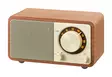 SANGEAN WR7 PÖYTÄRADIO PÄHKINÄ (VAALEA PUU) - Analoginen radio - 4711317995021 - 1