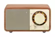 SANGEAN WR7 PÖYTÄRADIO PÄHKINÄ (VAALEA PUU) - Analoginen radio - 4711317995021 - 2