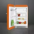 SMEG FAB10LOR5 RETROJÄÄKAAPPI ORANSSI VASENKÄTINEN - Jääkaapit - 8017709298791 - 2