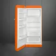 SMEG FAB28LOR5 RETROJÄÄKAAPPI ORANSSI VASENKÄTINEN - Jääkaapit - 8017709298951 - 2