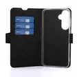 WAVE BOOK CASE GALAXY A35 5G MUSTA - Suojakuoret, laukut ja kotelot - 6418312172911 - 2