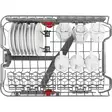 WHIRLPOOL WSIO3T223PEX ASTIANPESUKONE 45CM - 45 cm leveät astianpesukoneet - 8003437233081 - 6