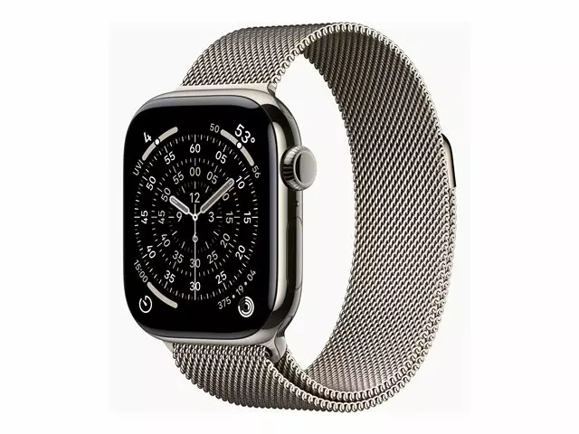 APPLE WATCH SERIES 11 GPS + CELLULAR 42MM ÄLYKELLO MILANESE LOOP LUONNONTITAANI - Älykellot ja aktiivisuusrannekkeet - 195950471151 - 6