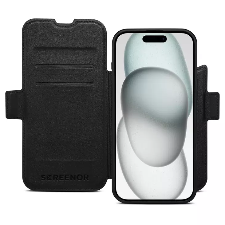 SCREENOR FIRST 2IN1 IPHONE 18 PRO MAX MAGSAFE SUOJAKUORI MUSTA - Suojakuoret, laukut ja kotelot - 6438327303681 - 1