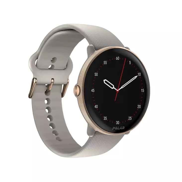 POLAR IGNITE 3 URHEILUKELLO S-L GREIGE/KULTA - Älykellot ja aktiivisuusrannekkeet - 725882062501 - 2