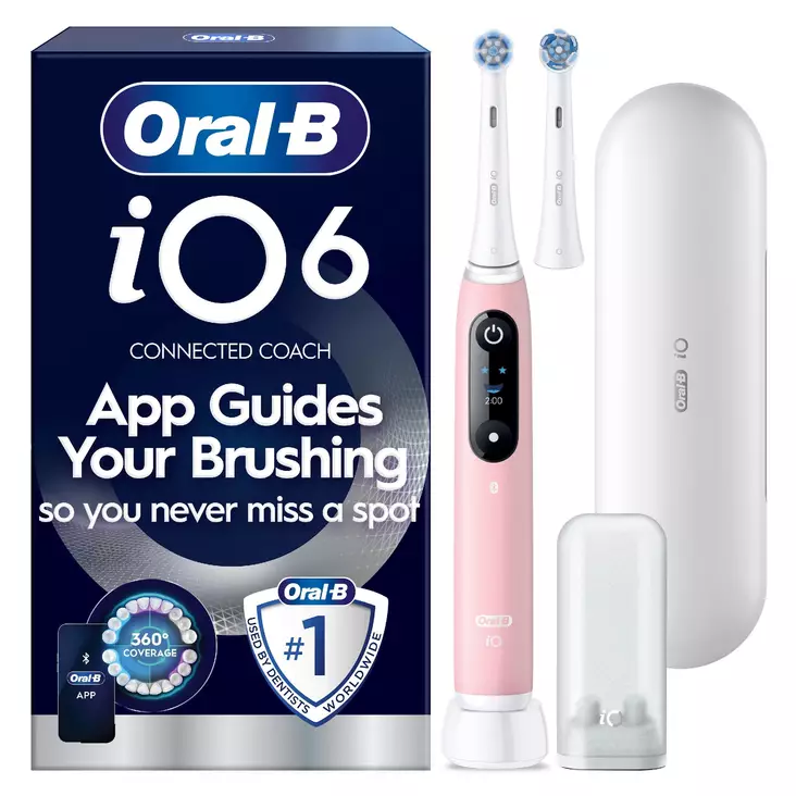 ORAL-B IO6 ELECTRIC TOOTHBRUSH PINK - Electric Toothbrushes - 8006530067461 - 1
