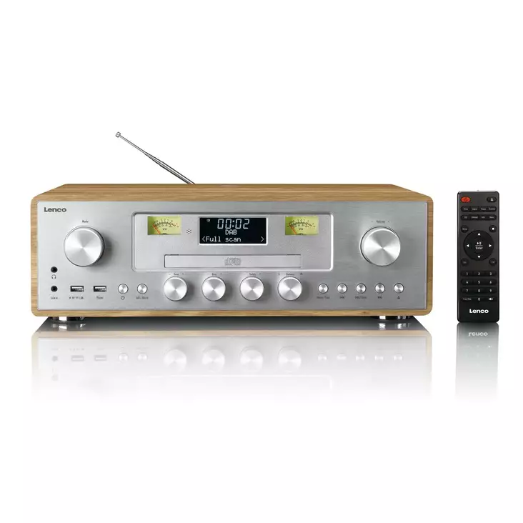 LENCO DAR-281WDSI MUSIIKKIKESKUS - Stereot ja mikrohifi - 8711902081401 - 2
