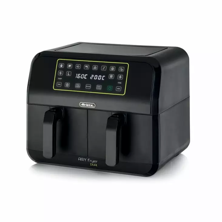 ARIETE AIR FRYER KAHDELLA LAATIKOLLA - Airfryer, friteeraus ja kypsennys - 8003705120631 - 1