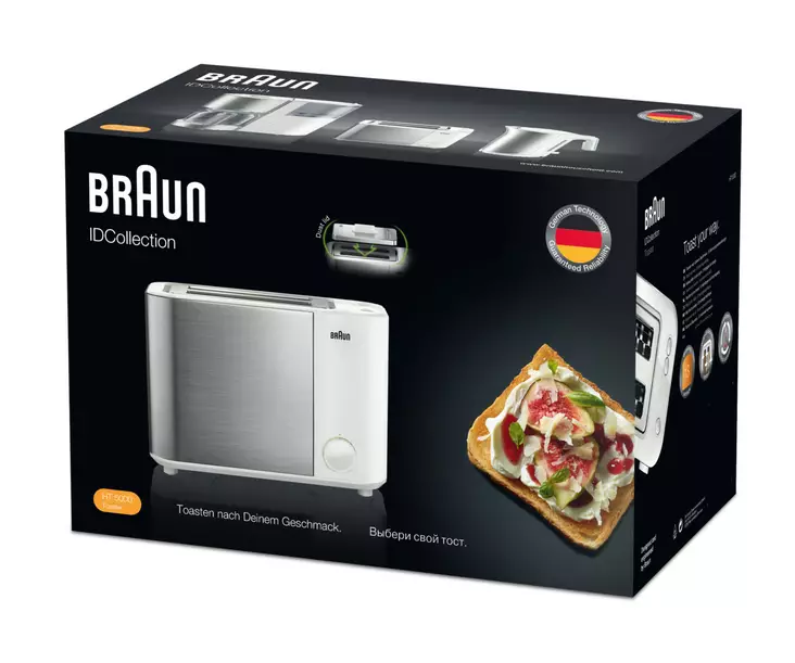 BRAUN HT5000WH LEIVÄNPAAHDIN - Leivänpaahtimet - 8021098760081 - 2