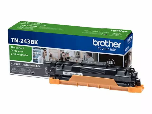 BROTHER TN-243BK MUSTA VAKIOVÄRIKASETTI - Musteet, paperit ja väripatruunat - 4977766787451 - 2