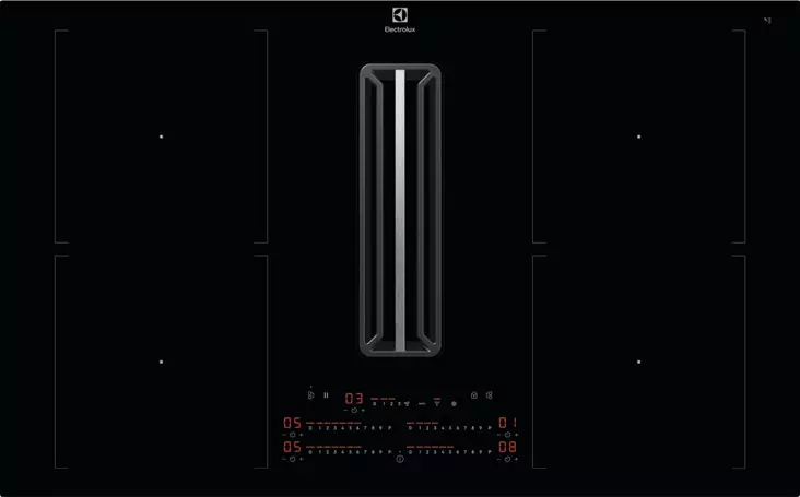 ELECTROLUX HHOB870S INDUKTIOTASO LIESITUULETTIMELLA - Induktiotasot liesituulettimella - 7332543816941 - 1