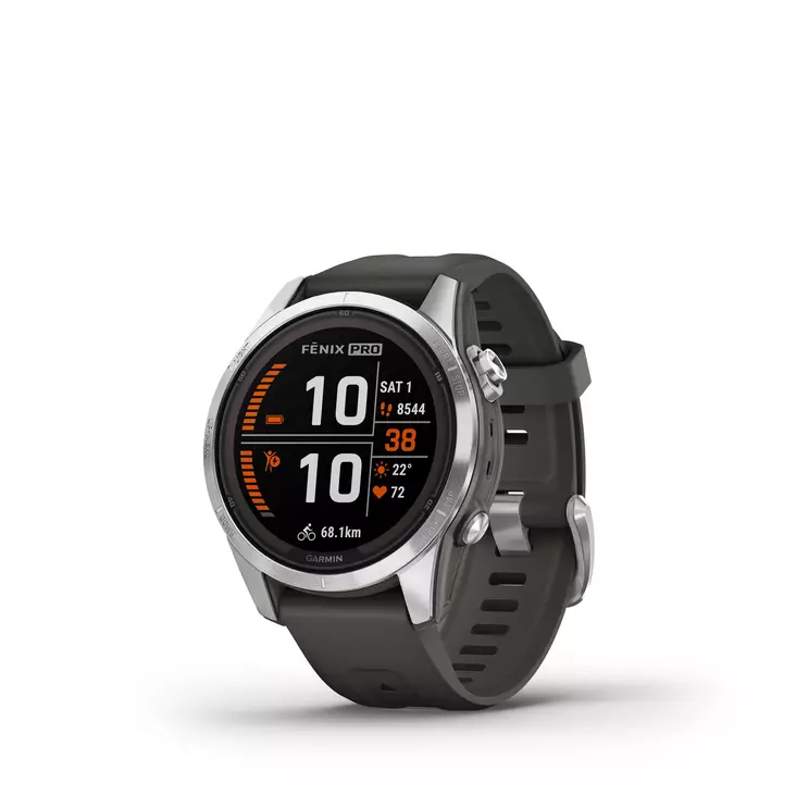 GARMIN FENIX 7S PRO SOLAR ÄLYKELLO GRAPHITE BAND - Älykellot ja aktiivisuusrannekkeet - 753759317591 - 2