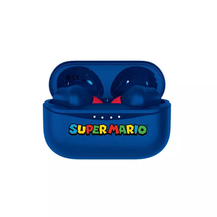 OTL SUPER MARIO TÄYSIN LANGATTOMAT KUULOKKEET SININEN - Täysin langattomat kuulokkeet - 5055371623971 - 1