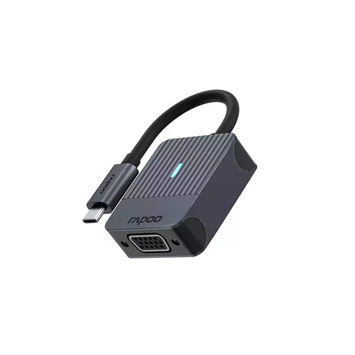 RAPOO ADAPTERIi USB-C UCA-1003 USB-C - VGA - Kaapelit ja adapterit - 6940056114051 - 1