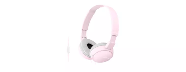 SONY MDR-ZX110AP HEADPHONES PINK PINK, 12HZ - 22KHZ - Euronics