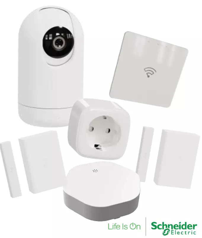 WISER ÄLYKOTIJÄRJESTELMÄN KODINTURVAPAKETTI - Älykoti - Smarthome - 6430044118951 - 2