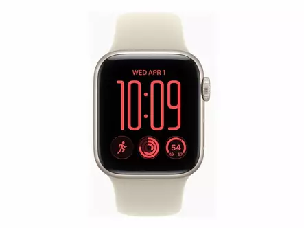 APPLE WATCH SE 3 GPS 40MM STARLIGHT ALUMINIUM CASE WITH SAND SPORT BAND - S/M - Älykellot ja aktiivisuusrannekkeet - 195951258522 - 5
