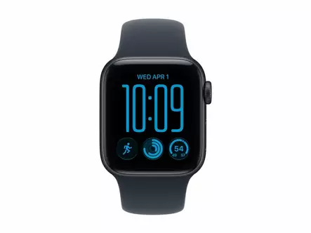 APPLE WATCH SE 3 GPS 40MM MIDNIGHT ALUMINIUM CASE WITH NAVY BLUE SPORT BAND - S/M - Älykellot ja aktiivisuusrannekkeet - 195951258942 - 6