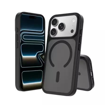 SCREENOR ICY IPHONE 18 PRO / 17 PRO MAGSAFE CASE BLACK - Covers, Bags & Cases - 6438327270112 - 1