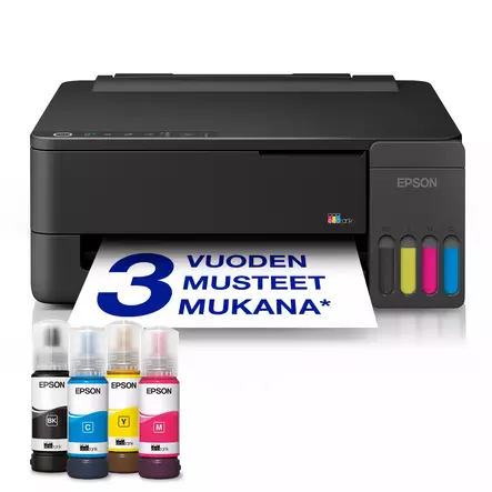 EPSON ET-1910 ECOTANK MUSTESÄILIÖTULOSTIN - Ecotank - 8715946741512 - 1