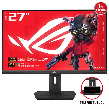 ASUS ROG STRIX XG27ACS 27" 180HZ QHD PELINÄYTTÖ - Näytöt > 27" - 4711387406052 - 2