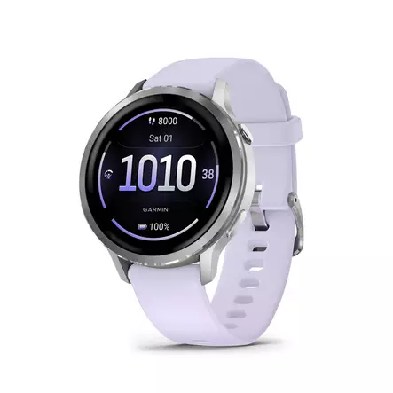 GARMIN VENU 4 ÄLYKELLO 41MM HOPEA/VIOLETTI - Älykellot ja aktiivisuusrannekkeet - 753759342852 - 2