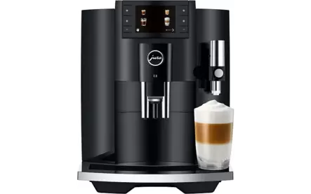 JURA E8 PIANO BLACK (EC) KAHVIKONE - Erikoiskahvinkeittimet / kahviautomaatit - 7610917155842 - 1