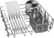 BOSCH SMU2ITW01S ASTIANPESU- - 60 cm leveät astianpesukoneet - 4242005536672 - 2