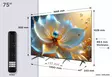 TCL 75T8C 75" 4K QLED-TV 144HZ - Yli 60 tuumaiset televisiot - 5901292526702 - 3