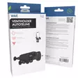 WAVE VENTHOLDER AUTOTELINE MUSTA - Autotarvikkeet - 6418312195972 - 1