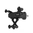 WAVE VENTHOLDER AUTOTELINE MUSTA - Autotarvikkeet - 6418312195972 - 3