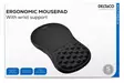 DELTACO ERGONOMIC MOUSE PAD - Home Office Comfort - 7333048070302 - 5