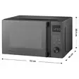 SENCOR SMW6025 3-IN-1 AIRFRYER-MIKROAALTOUUNI - Vapaasti sijoitettava mikroaaltouuni - 8590669386482 - 4