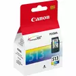 CANON CL-513 MUSTEKASETTI KOLMIVÄRI - Musteet, paperit ja väripatruunat - 4960999617022 - 2