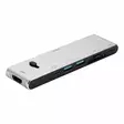 DELTACO USB-C MB TELAKOINTIASEMA HDMI/SD/LUKIJA - Kaapelit ja adapterit - 7333048047472 - 3