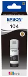 EPSON ECOTANK 104 BLACK INK BOTTLE - Musteet, paperit ja väripatruunat - 8715946655802 - 2