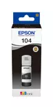 EPSON ECOTANK 104 BLACK INK BOTTLE - Musteet, paperit ja väripatruunat - 8715946655802 - 3