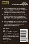 GRATEQ PRO USB-C - 90 USB-C 240W KAAPELI 1M - Kaapelit ja laturit - 6438327860702 - 4