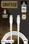 GRATEQ PRO USB-C - MFI LIGHTNING KAAPELI 2.25M - Kaapelit ja laturit - 6438327860412 - 1
